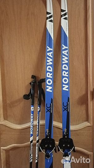 Комплект лыжный детский Nordway Classic 75 мм 160