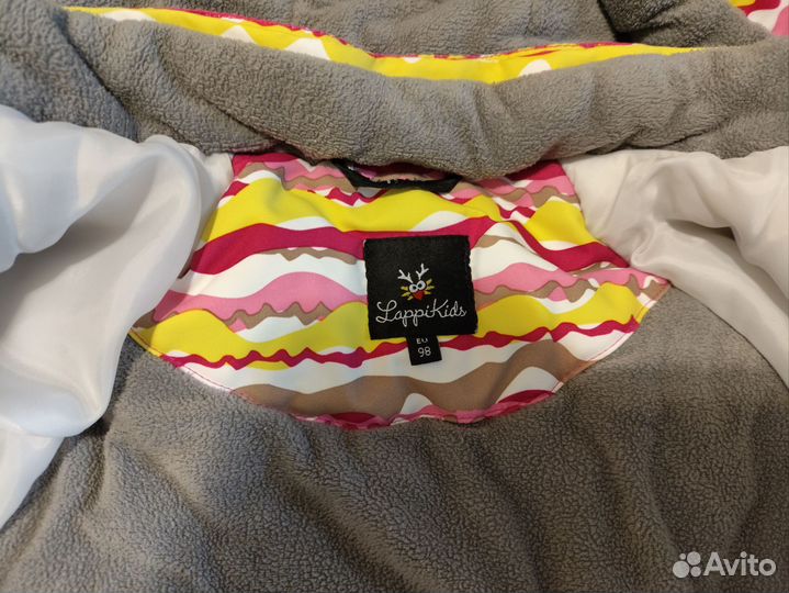 Куртка зимняя lappi kids 98+ полукомбинезон reike