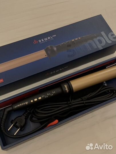 Плойка для волос dewal simple 32 мм
