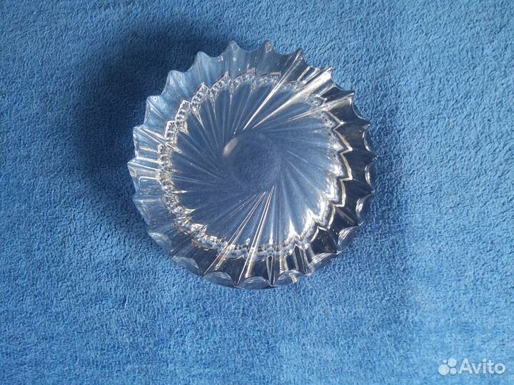 Пепельница хрустальная СССР