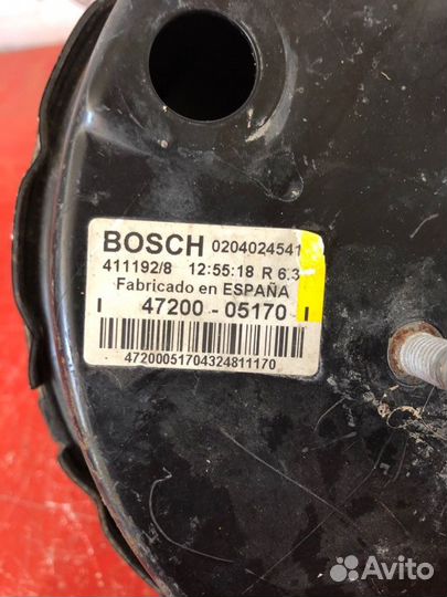 Вакуумный усилитель тормозов Toyota Avensis