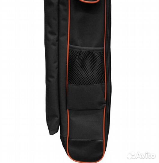 Чехол для меча, ушу, черный, двухсекционный