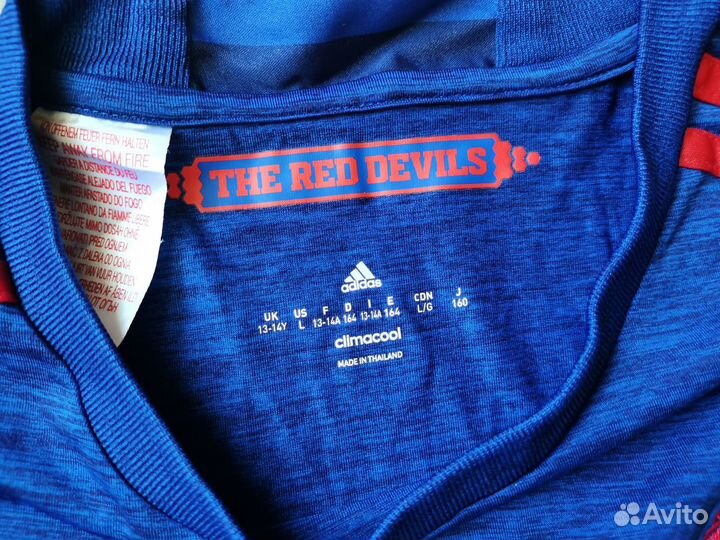 Manchester United 2016 Adidas футбольная майка