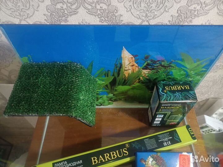 Аквариум 20л с черепашкой