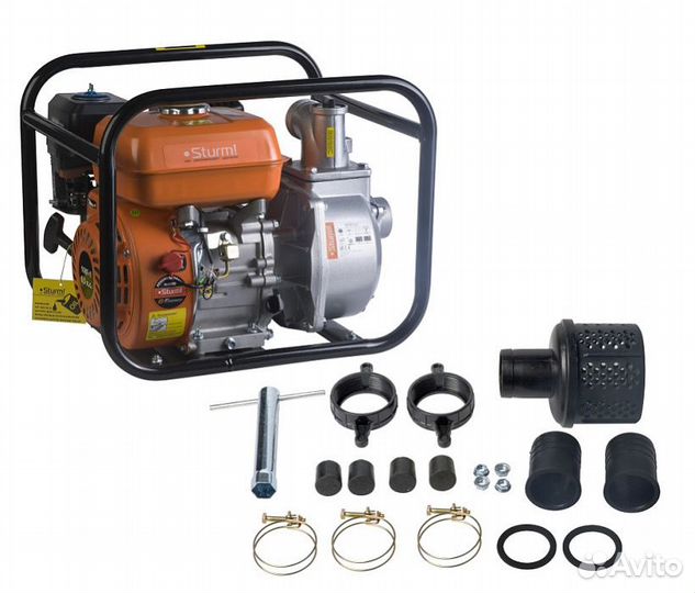 Бензиновая мотопомпа Sturm BP8761 D50мм