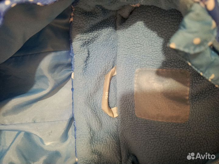 Пуховик зимний для девочки 98р