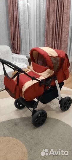 Коляска для новорожденных 2в1