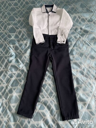 Рубашка и брюки для мальчика 116