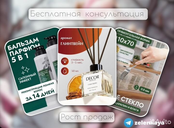 Инфографика маркетплейсов Дизайн карточек визиток