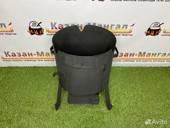Печь с дверцей для казана 12 л