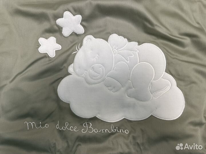 Комплект детского белья Perina Бамбино (олива)