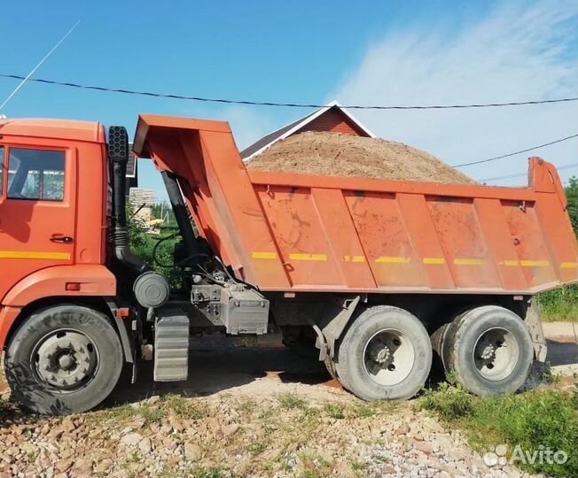Торфосмесь. Растительная земля. Песок и Щебень