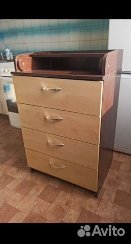 Узкий пеленальный комод 60 см