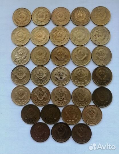 1 копейка Ранние Советы СССР погодовка