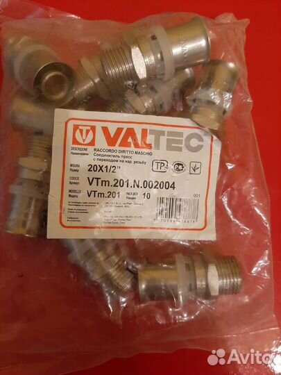 Соединитель пресс Valtec 20x1/2