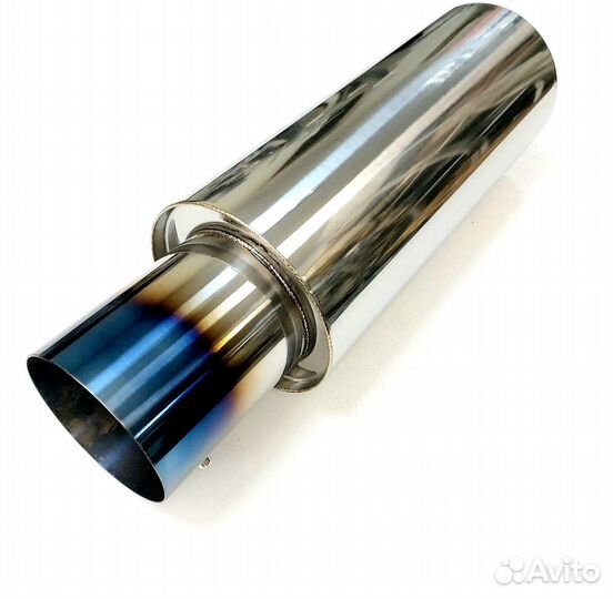 Глушитель банка бочка прямоток универсальный