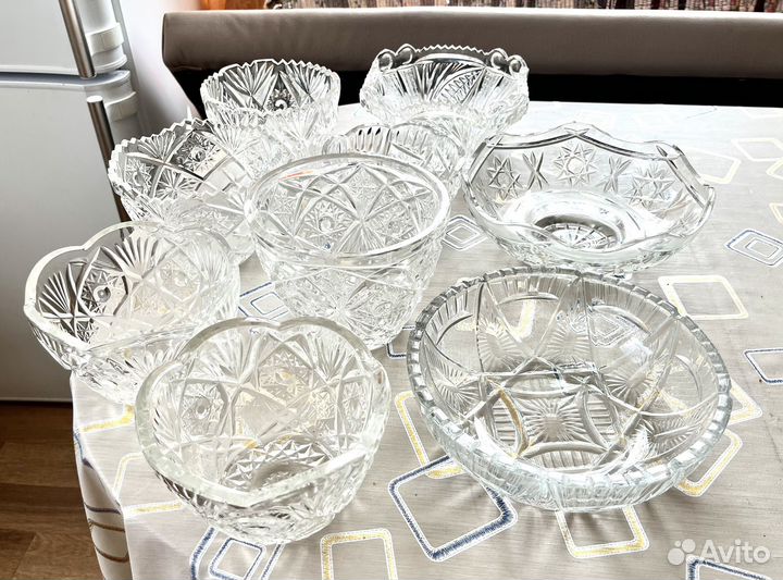 Ваза хрустальная СССР