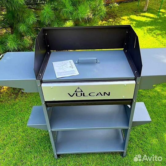 Качественный мангал с ветрозащитой