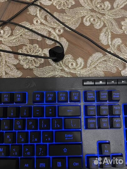 Игровая клавиатура Redragon shiva мембранная