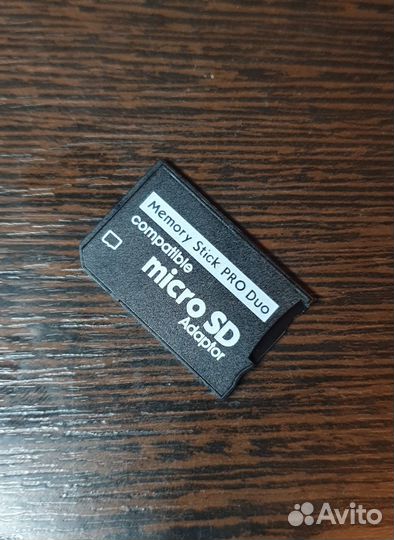 Адаптер с Micro SD на Sony Memory Stick PRO Duo