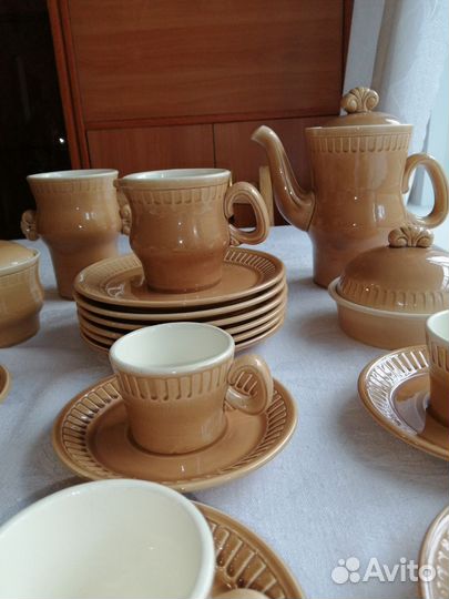 Кофейный сервиз зик СССР на 6 персон