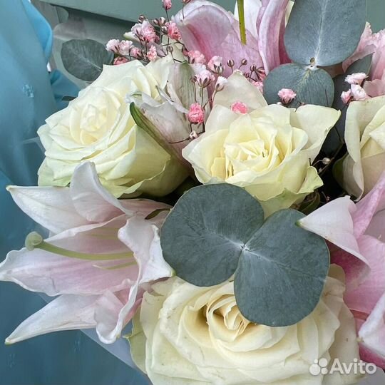 Цветы в коробке