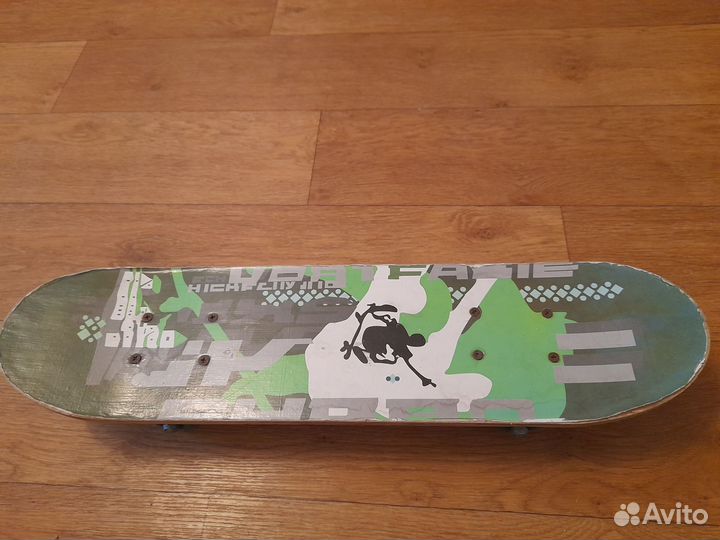 Скейтборд дерево 60х15. d6. Лёгкий