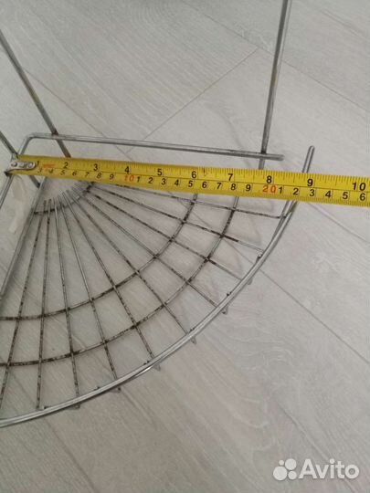 Полочка для ванной угловая