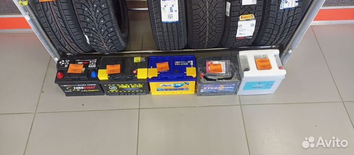 Аккумулятор автомобильный новый