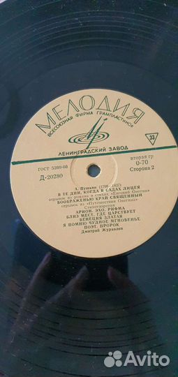 Виниловые пластинки