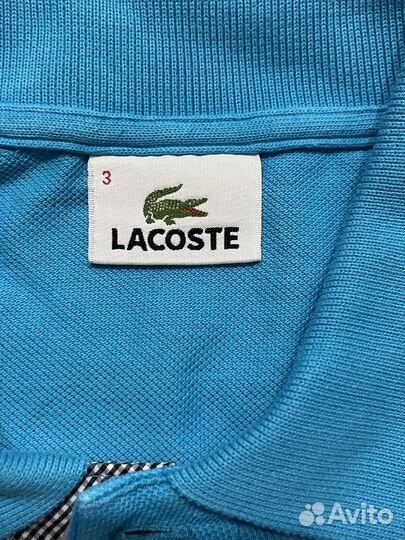 Поло lacoste оригинал