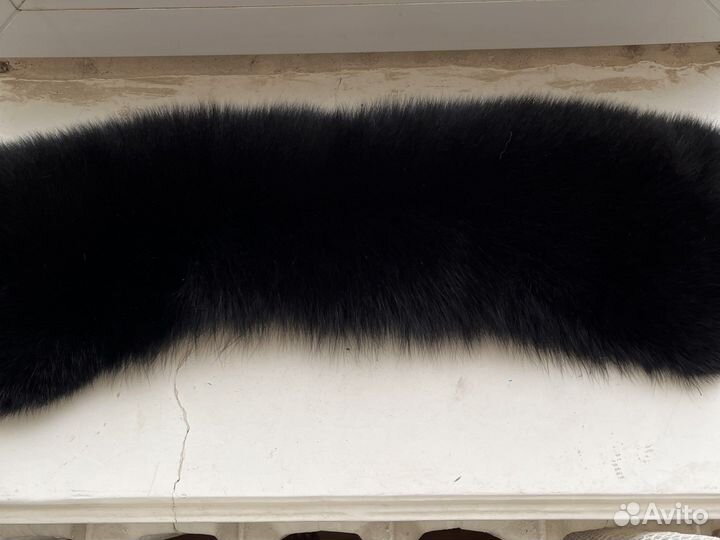 Меховой воротник песец