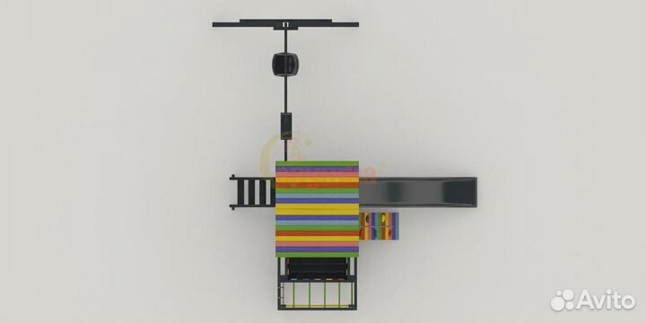 Игровая площадка Савушка 5 Black Edition