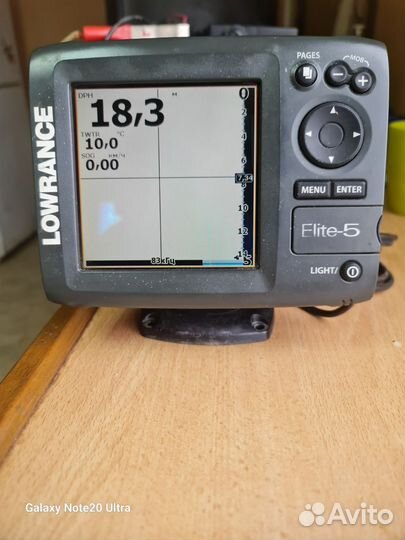 Эхолот Картплоттер lowrance Elite 5