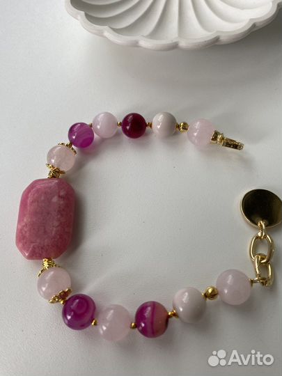 Браслет с натуральными камнями