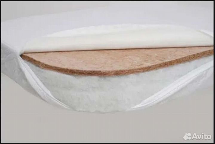 Матрац матрас детский овальный