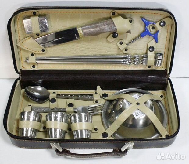 Набор автомобильный. Натуральная кожа