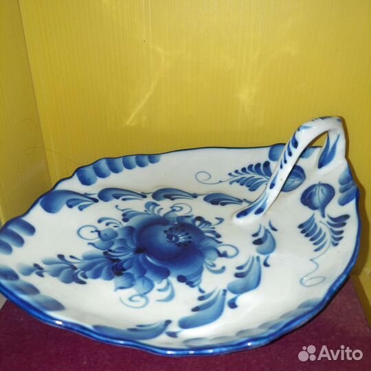 Фарфор гжель, кобальт