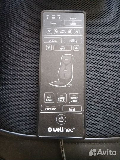 Массажер для шеи и спины Wellneo 4in1 Shiatsu