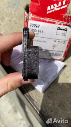 Колодки на 124 mercedes