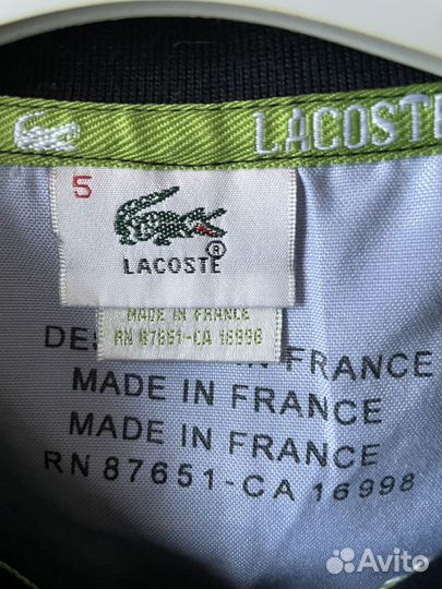 Футболка мужская lacoste