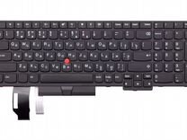 Клавиатура для Lenovo E580 черная с черной рамкой