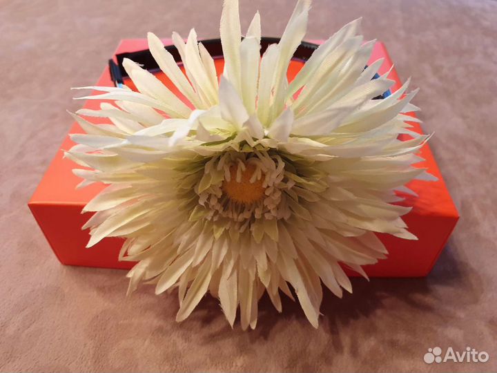 Комплект ободков для волос с цветком