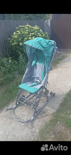 Продам санки коляску Ника для Дцп