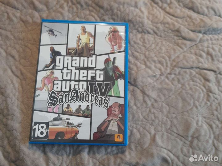 Пиратский диск с gta sa