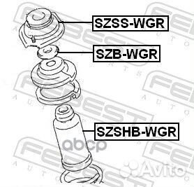 Опора переднего амортизатора szss-WGR Febest
