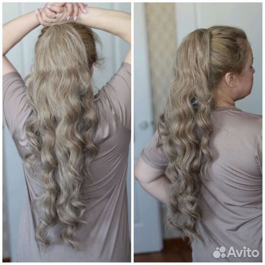 Хвост шиньон