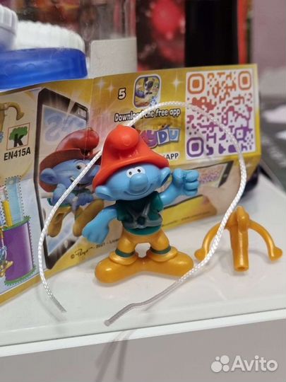 Киндер смурфики 2022