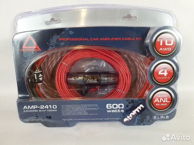 Комплект для подключения 4х кан усилителя AMP-2410