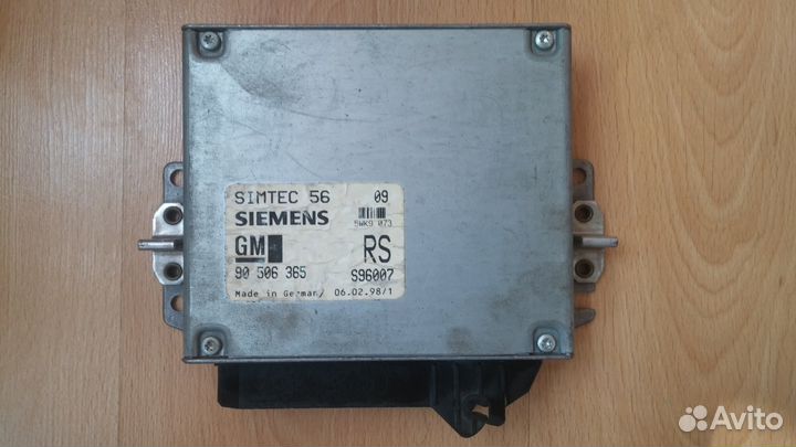 Блок управления двигателем (Мозги) opel